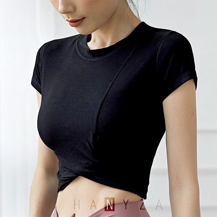 Áo tập thể thao nữ dáng ngắn WX20-231