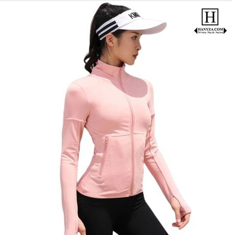 Áo thể thao nữ dài tay cổ đứng WT1136