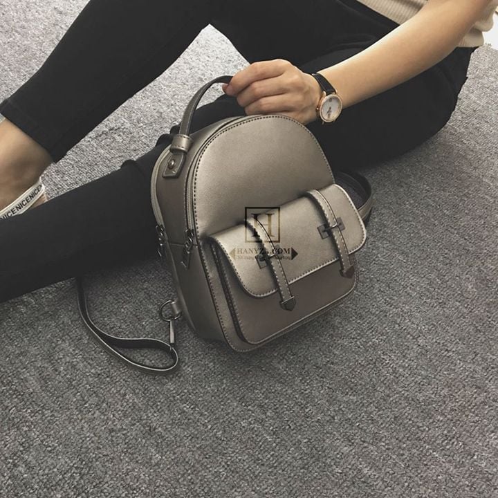 Ba lô nữ mini Retro thời trang