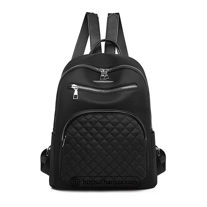 Balo nữ Zhenli phối da PU vân quả vải