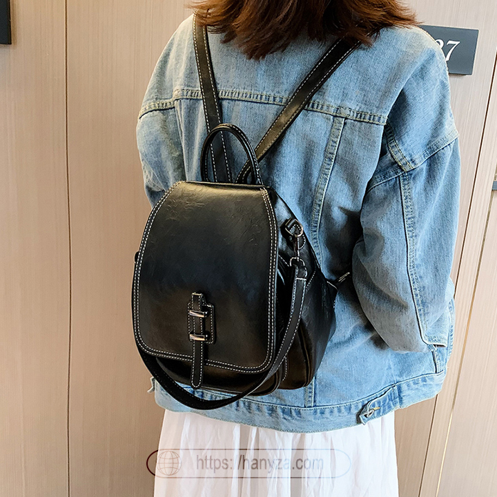 Balo nữ Zhenli da mềm đa năng phong cách retro