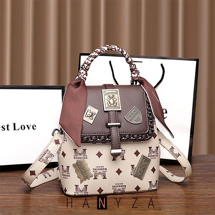 Balo nữ mini 3 trong một thời trang H9945