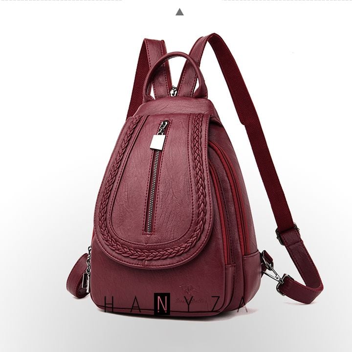 Balo nữ da bò phong cách Âu Mỹ HXK-1261