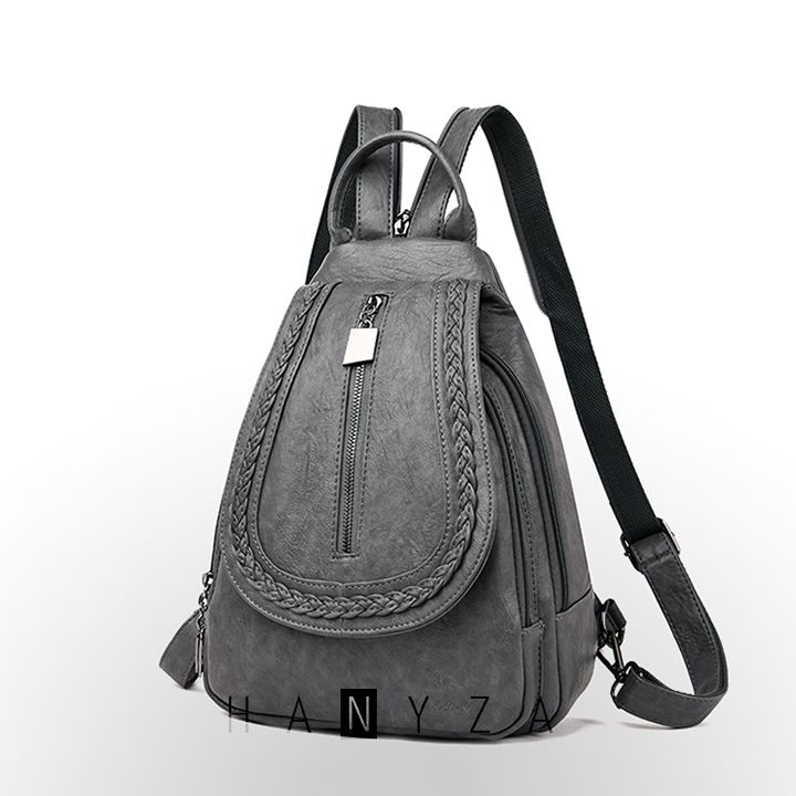 Balo nữ da bò phong cách Âu Mỹ HXK-1261