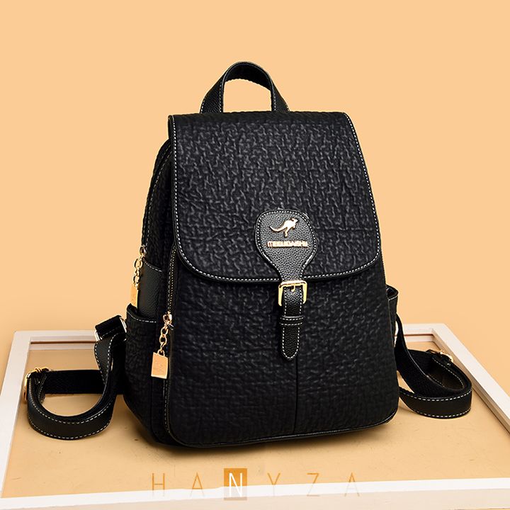 Balo nữ da bò vân sần phong các thời trang HXK-1218