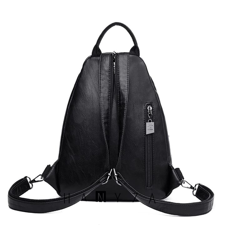 Balo nữ da bò Hanyza đính trái tim HXK-1621