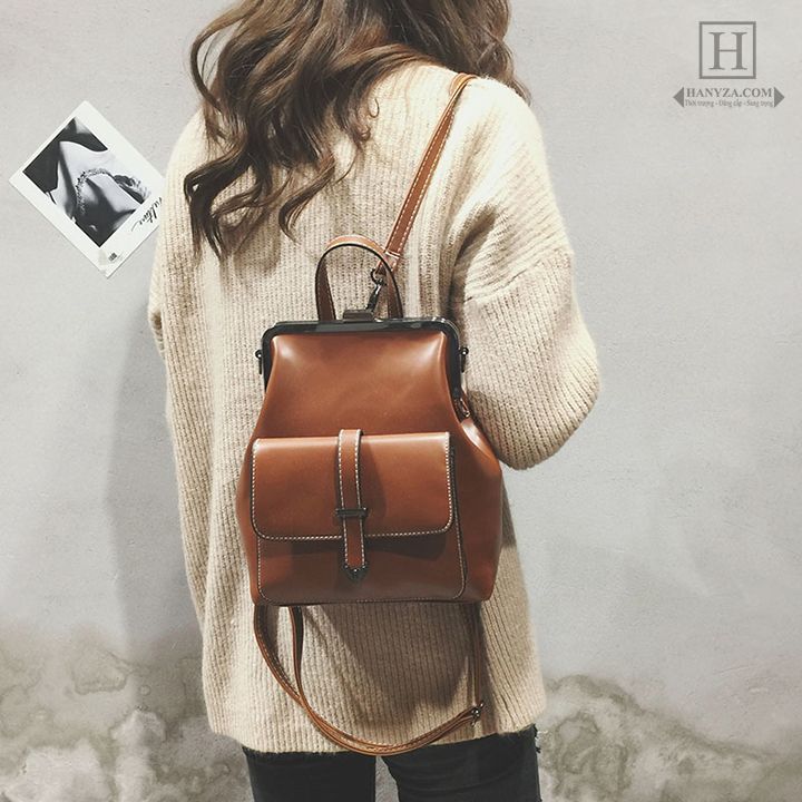 Ba lô nữ dáng vuông HAN - 1181