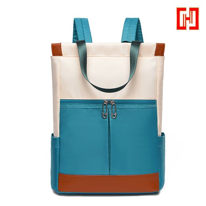 Balo kiêm túi tote nữ vải chống thấm nước