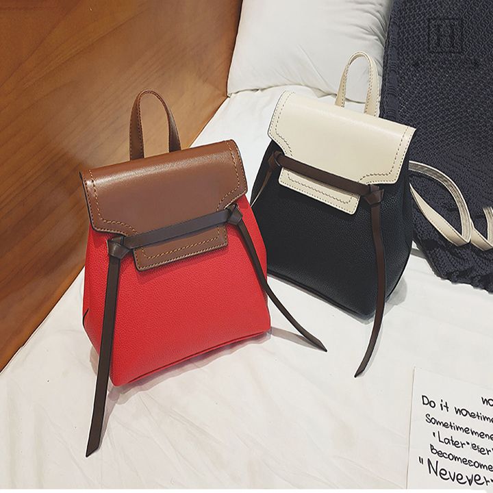 Ba lô nữ dáng vuông phong cách đơn giản HAN-1190