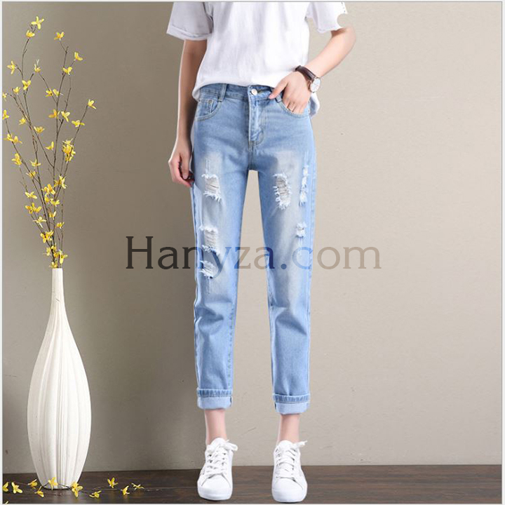Quần Jean nữ cạp cao Haren 788