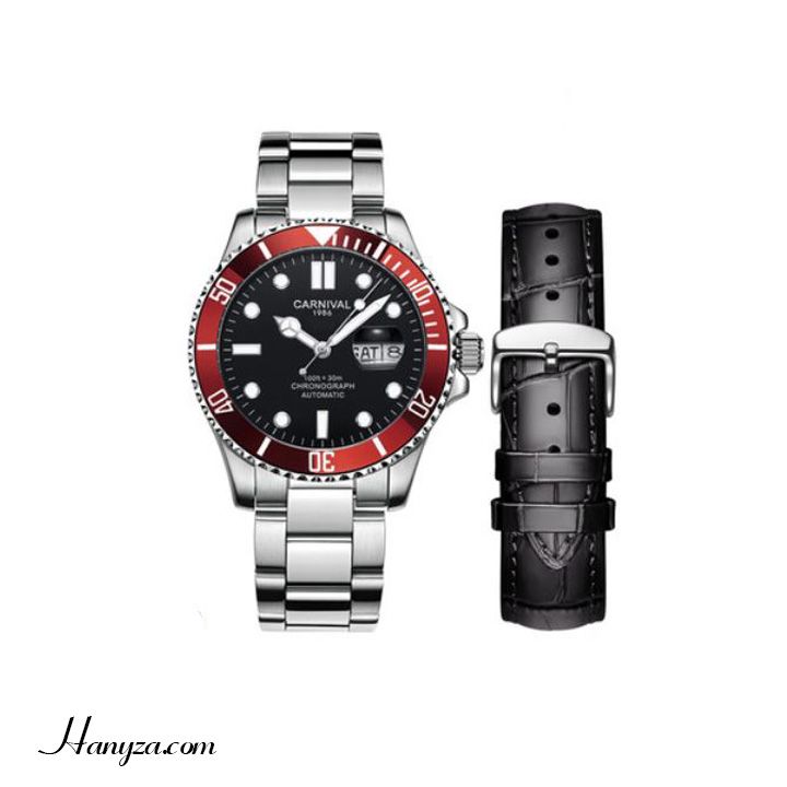 Đồng hồ cơ nam CARNIVAL Green Water Ghost J-8756