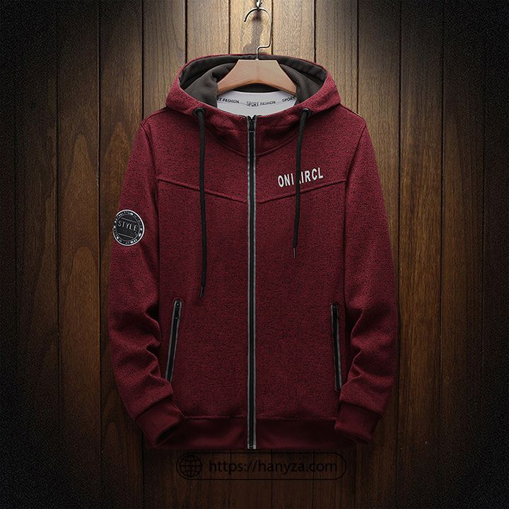 Áo khoác nam liền mũ kiểu dáng thể thao