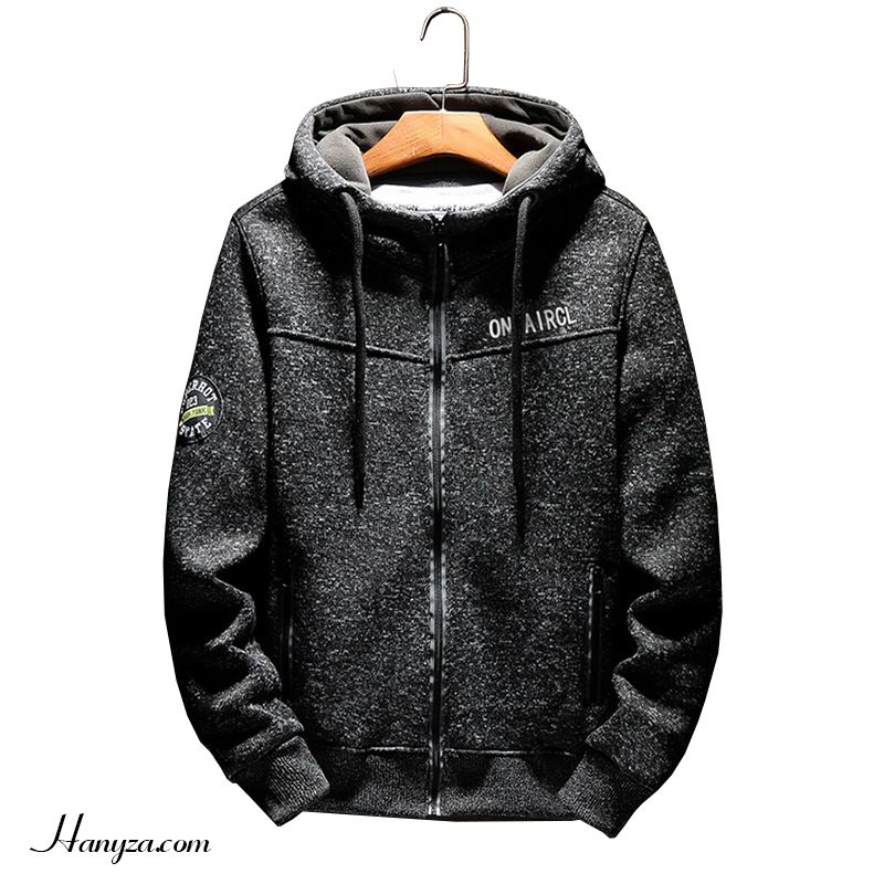 Áo khoác nam liền mũ kiểu dáng thể thao