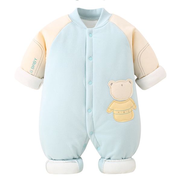 Áo body chần bông trẻ sơ sinh 0-8 tháng HANB-BB1907