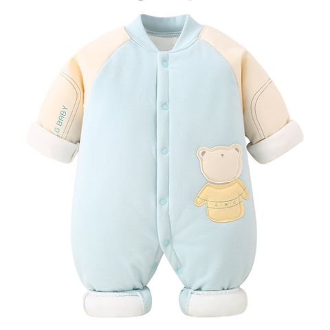 Áo body chần bông trẻ sơ sinh 0-8 tháng HANB-BB1907