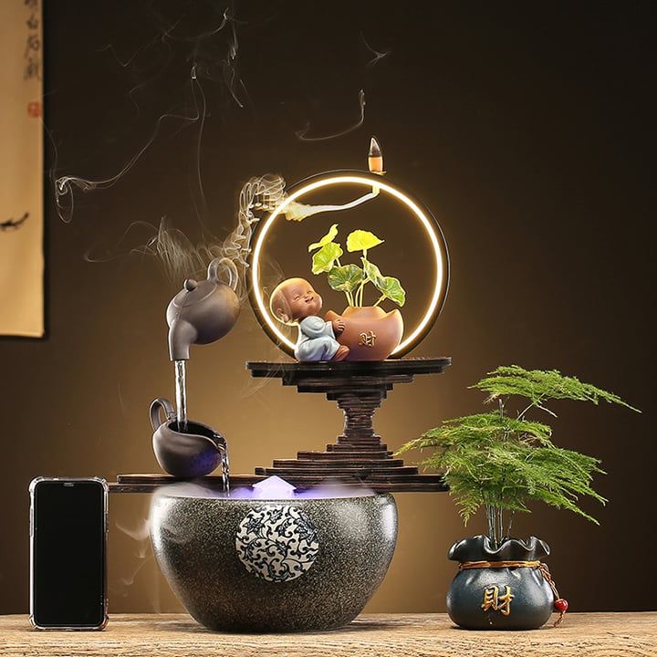 Tiểu cánh chậu treo men ngọc nước chảy