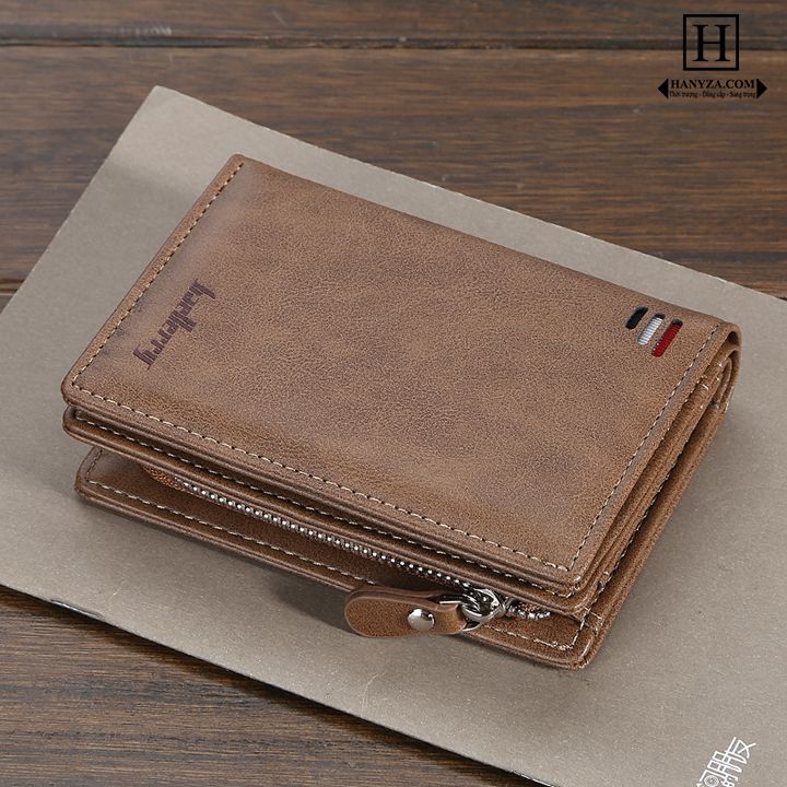Ví da ngắn da BEALLERRY QB3216