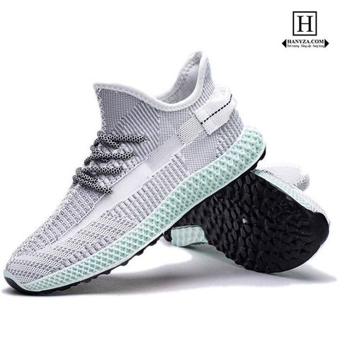 Giày thể thao nam họa tiết da báo đế bệt