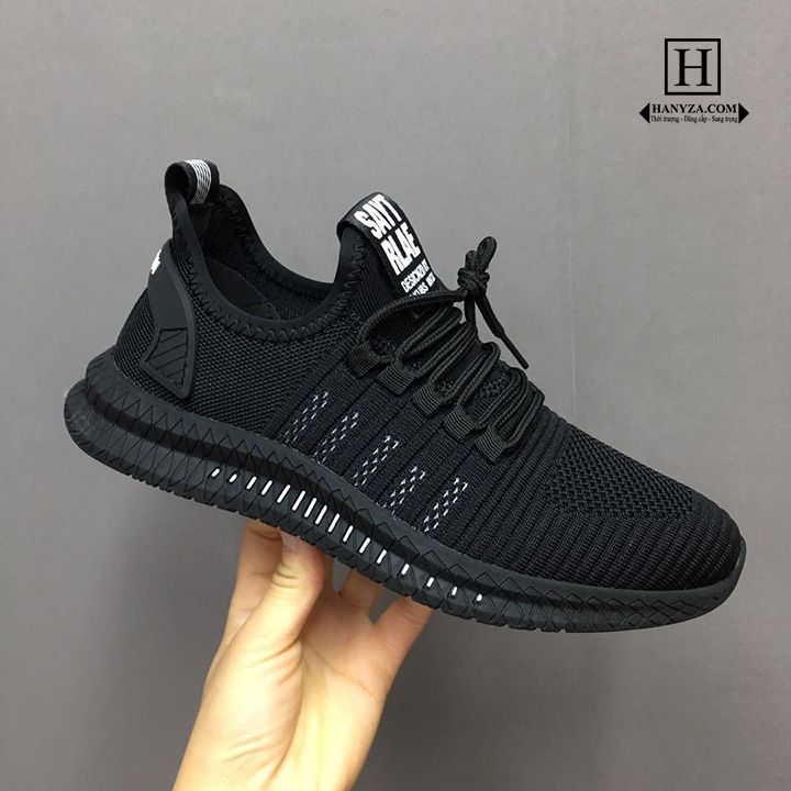 Giày thể thao nam bề mặt vải lưới phối màu