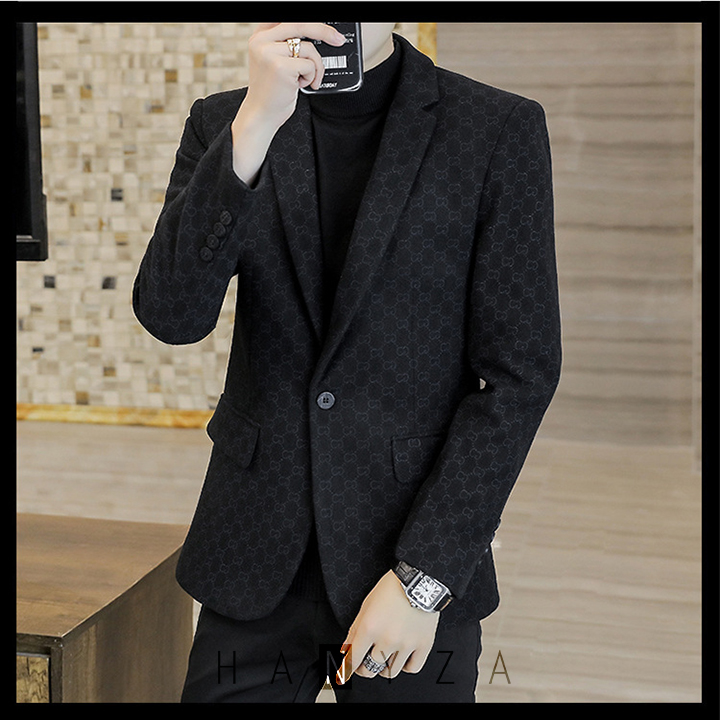 Áo vest nam chần bông hoạ tiết nổi