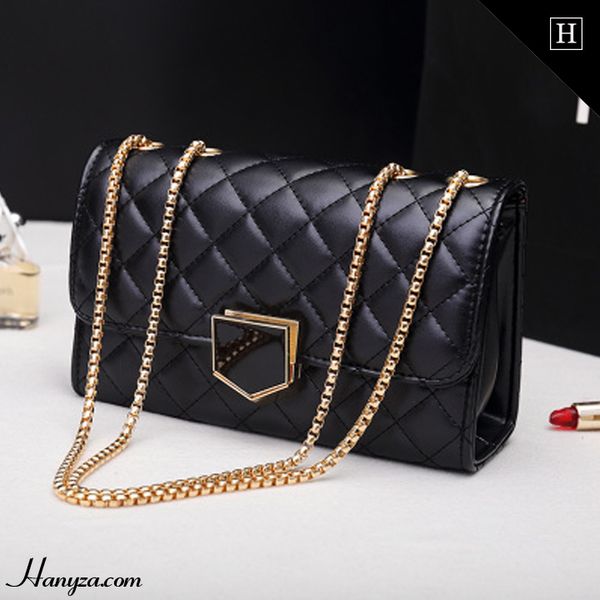 Túi Messenger phong cách đơn giản vân ô vuông