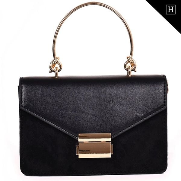 Túi Messenger nữ phối da lộn K-880