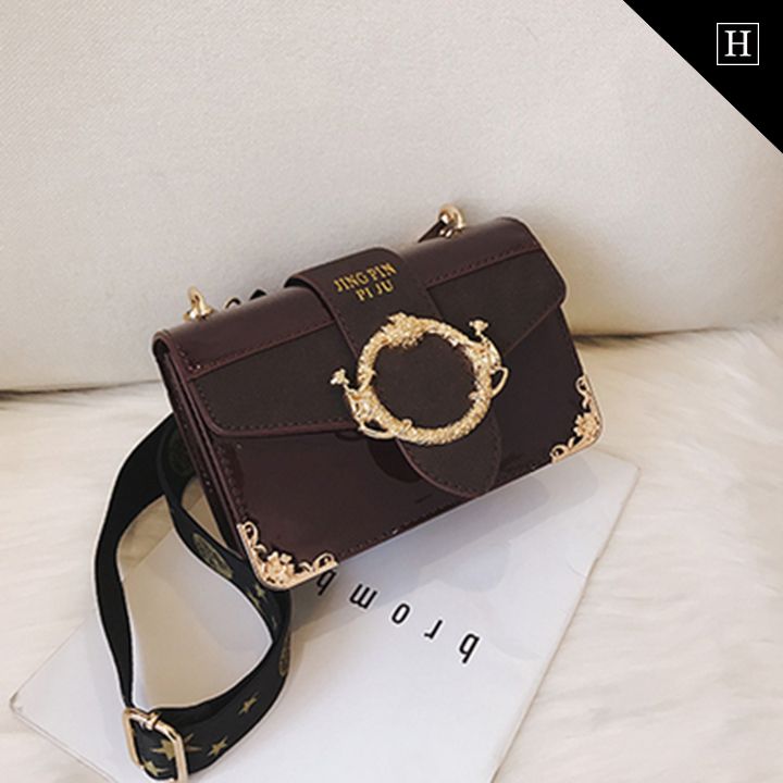 Túi Messenger nữ phối da lộn JP-1013