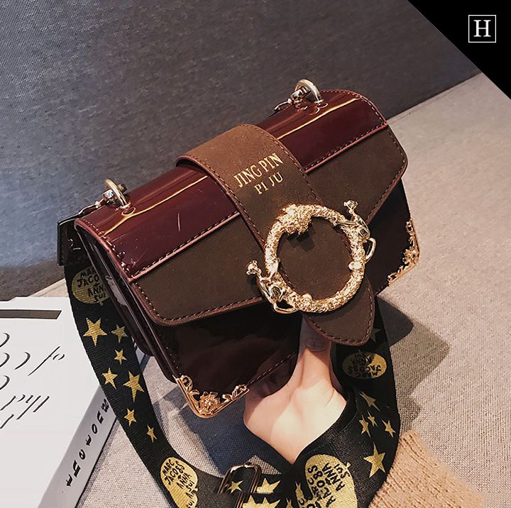 Túi Messenger nữ phối da lộn JP-1013