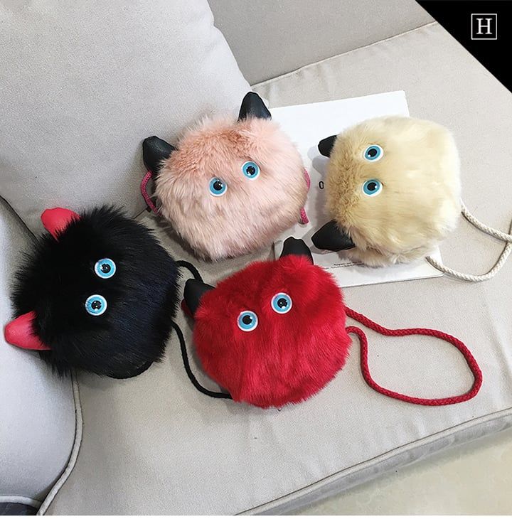 Túi đeo chéo nữ Quái vật nhỏ dễ thương