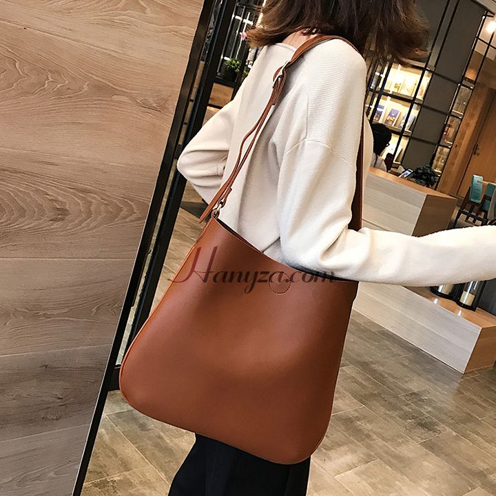 Túi Tote da một miếng phong cách đơn giản