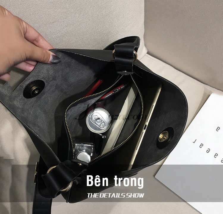 Túi Tote da một miếng phong cách đơn giản