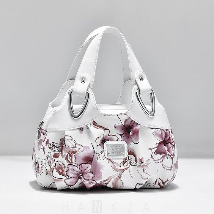 Túi xách nữ in hoa 3D phong cách Âu-Mỹ