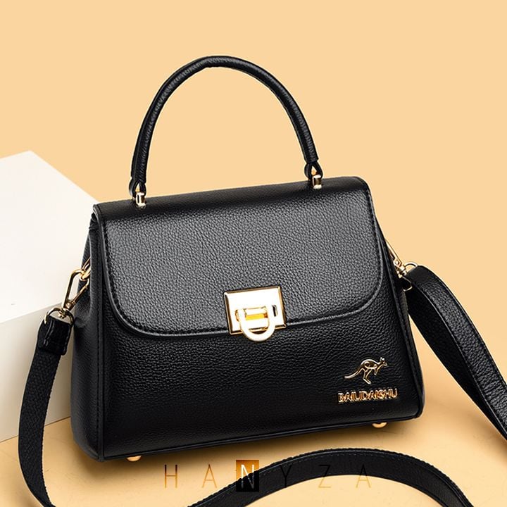 Túi xách nữ da thật dáng vuông phong cách Âu Mỹ HXK-1630