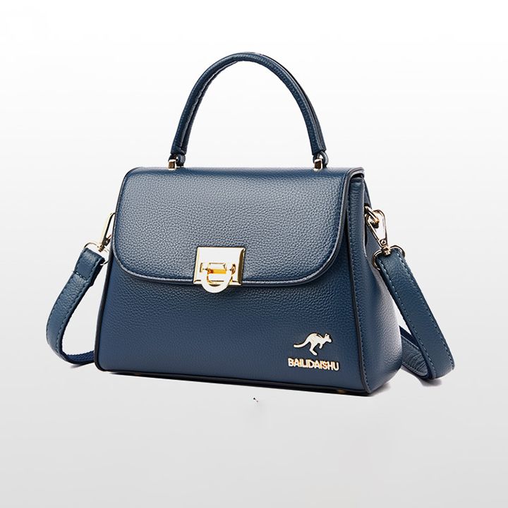 Túi xách nữ da thật dáng vuông phong cách Âu Mỹ HXK-1630