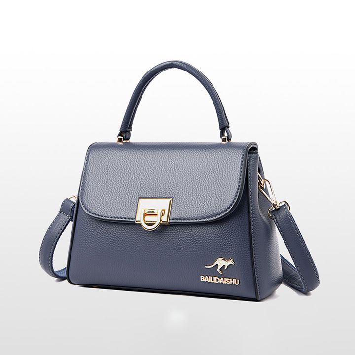 Túi xách nữ da thật dáng vuông phong cách Âu Mỹ HXK-1630