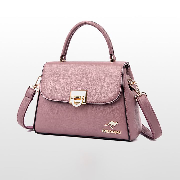 Túi xách nữ da thật dáng vuông phong cách Âu Mỹ HXK-1630