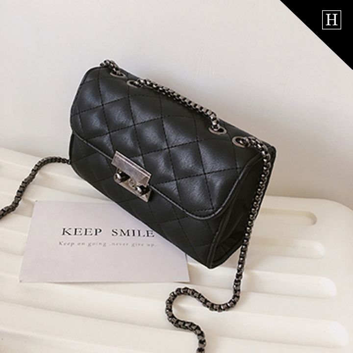 Túi messenger vân hình thoi R-787