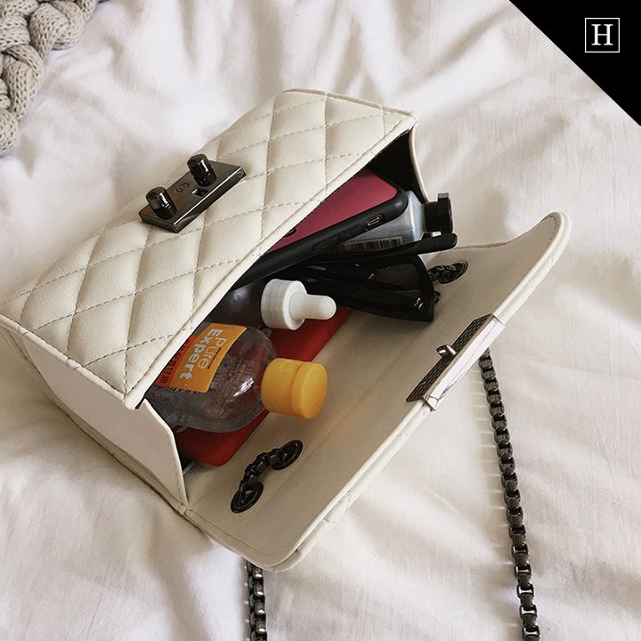 Túi messenger vân hình thoi R-787