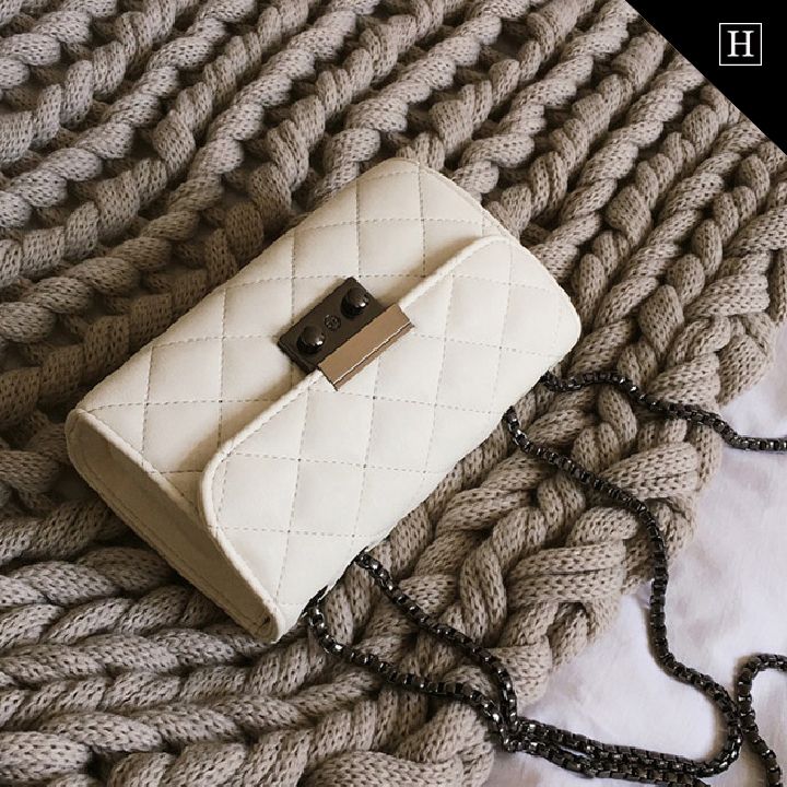 Túi messenger vân hình thoi R-787