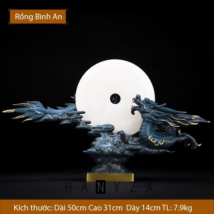 Rồng bình an quà tặng để bàn HAD-0476