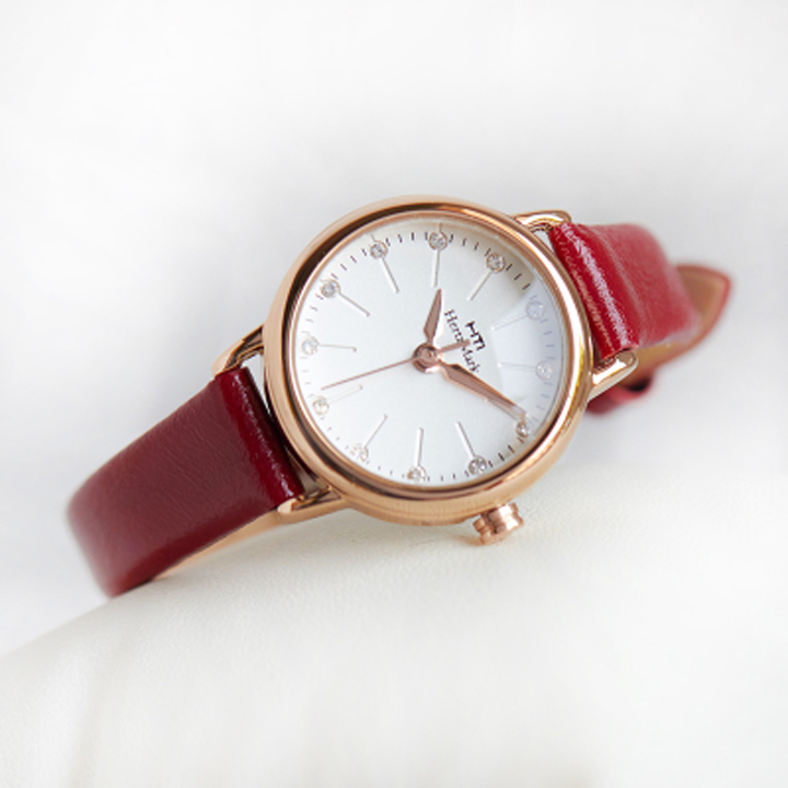 Đồng hồ nữ HertzMark đính đá phong cách cổ điển HM-211