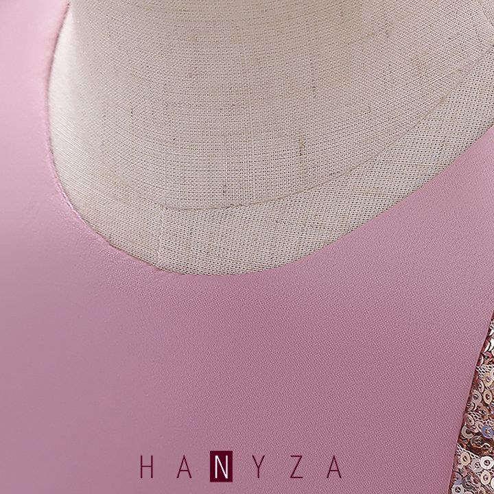 Váy công chúa bé gái Hanyza phối nơ đính Sequin L1968XZ