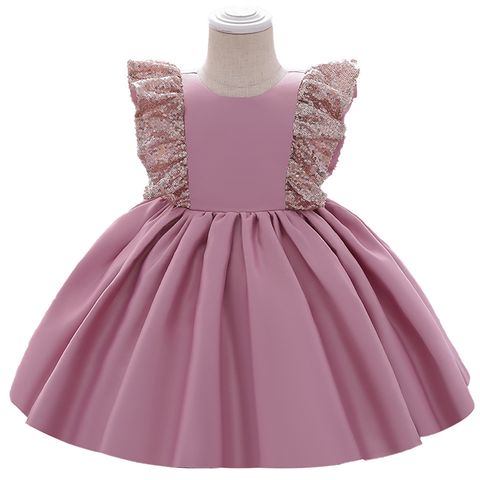 Váy công chúa bé gái Hanyza phối nơ đính Sequin L1968XZ