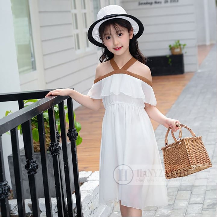 Chân váy đầm xòe họa tiết hoa đẹp đáng yêu  GuuCONTRAI