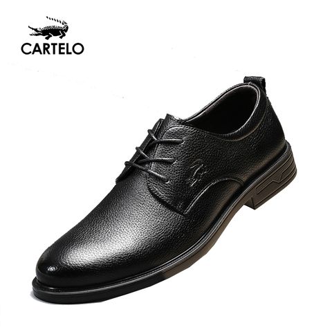Giày da nam CARTELO trẻ trung QH6257X