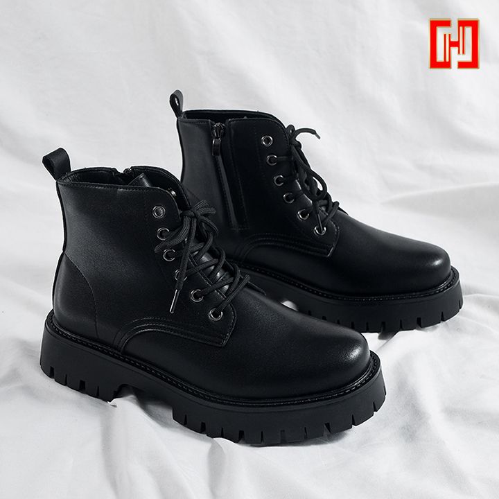 Giày boot Mulinsen Martin nam cổ ngắn V7300671