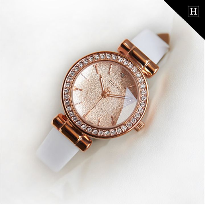 Đồng hồ nữ Julius viền đính pha lê JA778