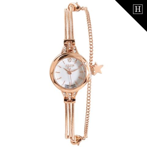 Đồng hồ nữ JULIUS mặt cầu 3D JA - 918