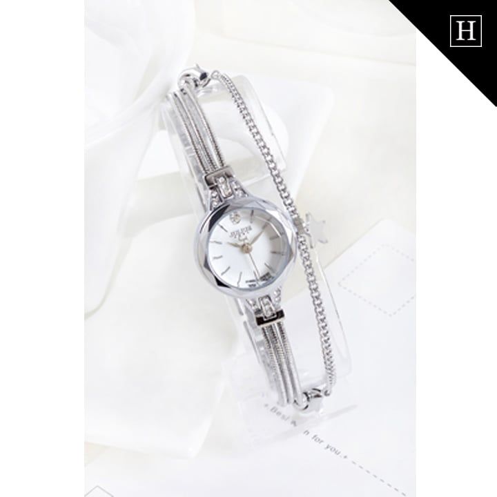 Đồng hồ nữ JULIUS mặt cầu 3D JA - 918