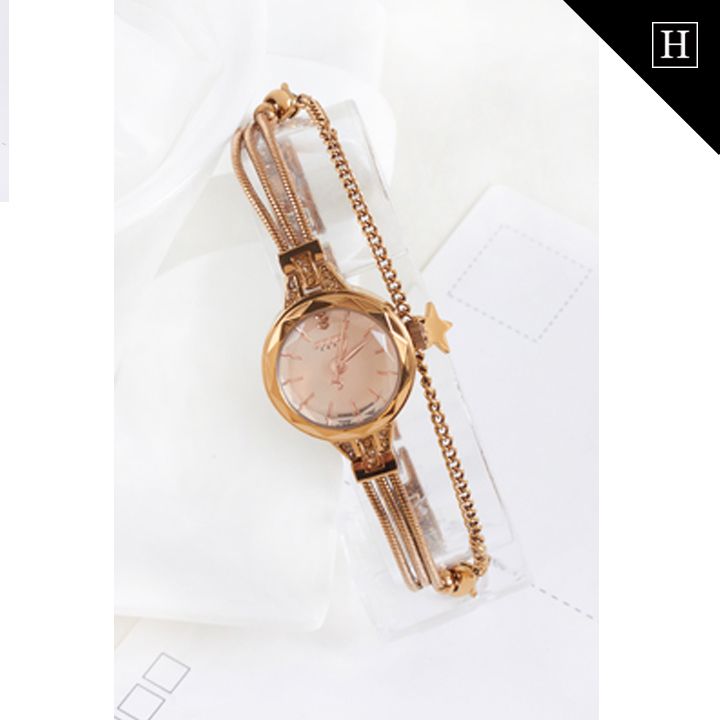 Đồng hồ nữ JULIUS mặt cầu 3D JA - 918